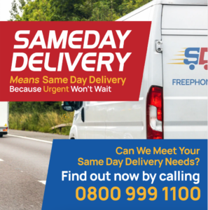 Sameday Delivery Means Same Day Delivery